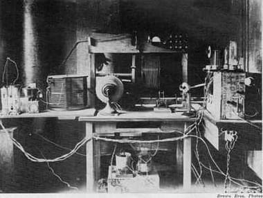 Estación de radio de Frank Conrad 1920