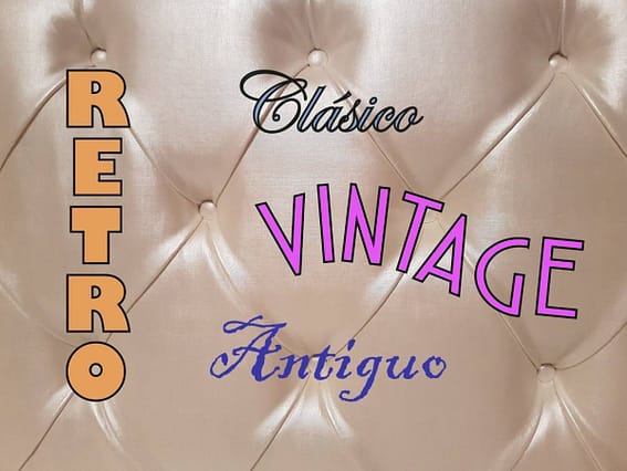 ¿Cuál es la diferencia entre Retro y Vintage?